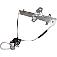 2005 Honda Civic - Coupe Front, Passenger Side Power Window Regulator, With Motor, 2-Door, Except Si Model