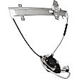 2005 Honda Civic - Coupe Front, Passenger Side Power Window Regulator, With Motor, 2-Door, Except Si Model