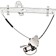 2005 Honda Civic - Coupe Front, Passenger Side Power Window Regulator, With Motor, 2-Door, Except Si Model