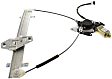 Front, Driver Side Window Regulators, Power, 2-Door, Coupe, Except Si Model