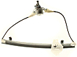 2006 Hyundai Accent - Hatchback Front, Driver Side Manual Window Regulator, Without Motor