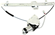 Front, Passenger Side Window Regulator, Power, With 2-Prong Connector, 4 Cyl., 2.4L Engine