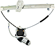 Front, Passenger Side Window Regulator, Power, With 2-Prong Connector, 4 Cyl., 2.4L Engine