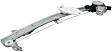 Front, Driver Side Window Regulator, Power, With Anti-Pinch