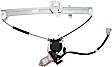 2008 Honda Fit - Front, Driver Side Power Window Regulator, With Motor