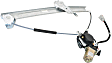 2008 Honda Fit - Front, Driver Side Power Window Regulator, With Motor