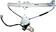 2008 Honda Fit - Front, Driver Side Power Window Regulator, With Motor