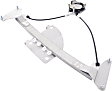 Front, Passenger Side Power Window Regulator, With Motor