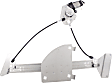 Front, Passenger Side Power Window Regulator, With Motor