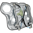 Front, Passenger Side Power Window Regulator, Without Motor