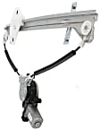 Front, Passenger Side Window Regulator, Power, with Motor