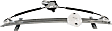 Front, Passenger Side Window Regulator, Power, with Motor