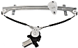 Front, Driver Side Window Regulator, Power, 6 Cyl., 3.5L Engine
