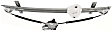 Front, Driver Side Window Regulator, Power, 6 Cyl., 3.5L Engine
