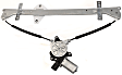 Front, Driver Side Window Regulator, Power, 6 Cyl., 3.5L Engine