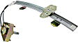 Sedan Front, Driver Side Manual Window Regulator, Without Motor