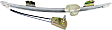 Sedan Front, Driver Side Manual Window Regulator, Without Motor