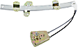 Sedan Front, Driver Side Manual Window Regulator, Without Motor