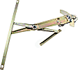Coupe Front, Passenger Side Manual Window Regulator, Without Motor