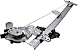 Front, Passenger Side Power Window Regulator, With Motor