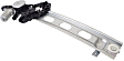 Coupe Front, Passenger Side Power Window Regulator, With Motor