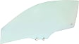 Front, Driver Side Door Glass, Green Tint, 2-Door, Coupe, Replaces NAGS No. FD23514 GTYN