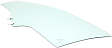 Front, Driver Side Door Glass, Green Tint, 2-Door, Coupe, Replaces NAGS No. FD23514 GTYN
