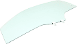 Front, Driver Side Door Glass, Green Tint, 2-Door, Coupe, Replaces NAGS No. FD23514 GTYN