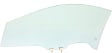 Front, Passenger Side Door Glass, Clear, Coupe, Replaces NAGS No. FD21826 GTYN