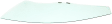 2003-2007 Honda Accord - Front, Driver Side Door Glass, Clear, Coupe, Replaces NAGS No. FD21827 GTYN