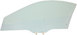 Front, Passenger Side Door Glass, Green Tint, 2-Door, Coupe, Replaces NAGS No. FD21173 GTYN