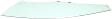 Front, Driver Side Door Glass, Green Tint, 2-Door, Coupe, Replaces NAGS No. FD22689 GTYN