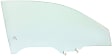 Front, Driver Side Door Glass, Green Tint, 2-Door, Coupe, Replaces NAGS No. FD22689 GTYN