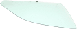 Front, Passenger Side Door Glass, Green Tint, Replaces NAGS No. FD21571 GTYN