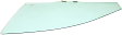 Front, Driver Side Door Glass, Green Tint, Replaces NAGS No. FD23272 GTYN