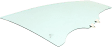 Front, Passenger Side Door Glass, Green Tint, 4-Door, Mini Passenger Van, Replaces NAGS No. FD22405 GTYN