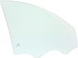 Front, Passenger Side Door Glass, Clear, Without Clips, 4-Door, Sedan, Replaces NAGS No. FD22639 GTNN