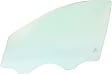Front, Driver Side Door Glass, Clear, Without Clips, 4-Door, Sedan, Replaces NAGS No. FD22640 GTNN