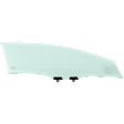 Front, Passenger Side Door Glass, Green Tint, 4-Door, Sedan, Replaces NAGS No. FD23508 GTYN