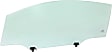 Front, Driver Side Door Glass, 2-Door, Coupe, Replaces NAGS No. FD25106 GTYN