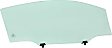 Front, Driver Side Door Glass, 2-Door, Coupe, Replaces NAGS No. FD25106 GTYN