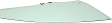 Front, Passenger Side Door Glass, Green Tint, 4-Door, Sedan, Replaces NAGS No. FD22693 GTYN