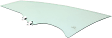 Front, Driver Side Door Glass, Green Tint, 4-Door, Sedan, Replaces NAGS No. FD22694 GTYN