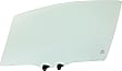 Front, Driver Side Door Glass, Green Tint, Japan/Mexico Built Vehicle, Replaces NAGS No. FD26263 GTYN