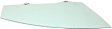 Front, Passenger Side Door Glass, Green Tint, Replaces NAGS No. FD24728 GTYN