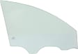 Front, Passenger Side Door Glass, Clear, Without Clips, 4-Door, Hatchback (Wagon), Replaces NAGS No. FD24216 GTNN
