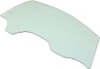 Front, Passenger Side Door Glass, Clear, Without Clips, 4-Door, Hatchback (Wagon), Replaces NAGS No. FD24216 GTNN