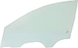 Front, Driver Side Door Glass, Clear, Without Clips, 4-Door, Hatchback (Wagon), Replaces NAGS No. FD24217 GTNN