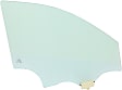 Front, Driver Side Door Glass, Green Tint, Without Clips, Replaces NAGS No. FD25738 GTYN