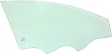 Front, Passenger Side Door Glass, Green Tint, Without Clips, Replaces NAGS No. FD24681 GTNN